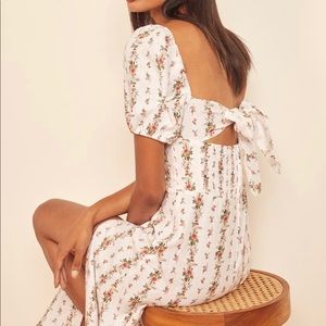 Reformation Denver Linen Dress